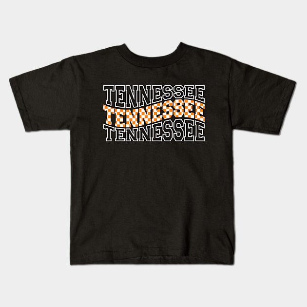 Tennessee Kids T-Shirt by Etopix